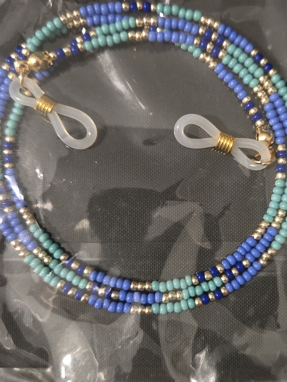 Stylish Beaded Eyewear Chain